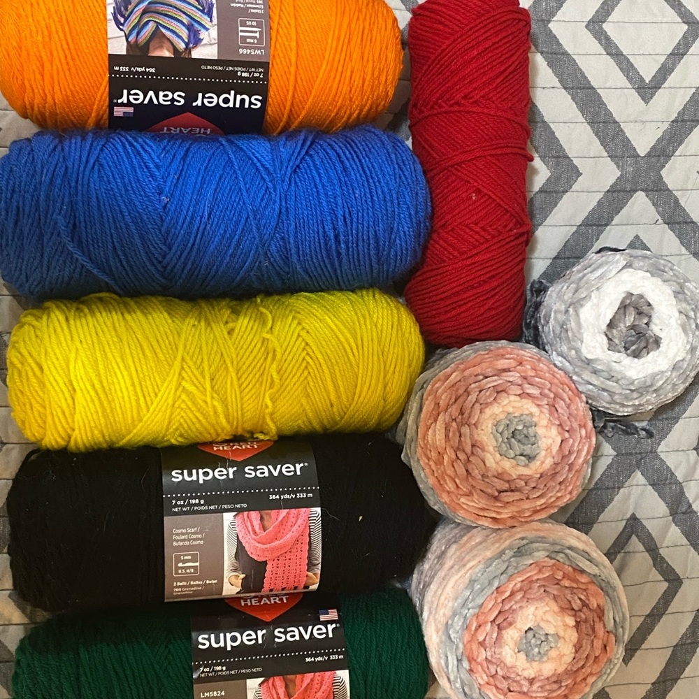 lot of yarn